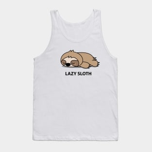 Lazy Sloth Tank Top